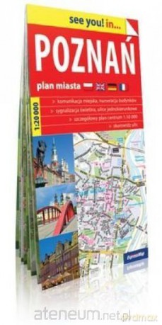 See you! in... Poznań - plan miasta 1:20 000