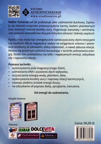 Tradycyjne uzdrawianie energią - Vadim Tschenze [KSIĄŻKA]