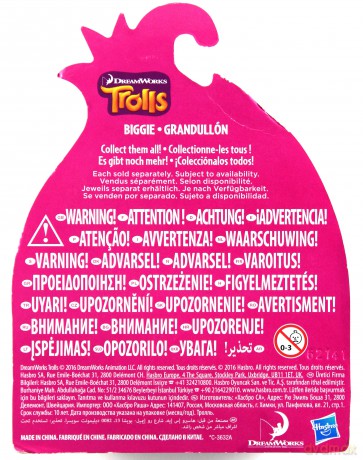 Trolls Figurka podstawowa Biggie [FIGURKA]