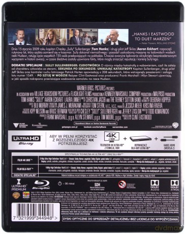 Sully [Blu-Ray 4K]+[Blu-Ray]