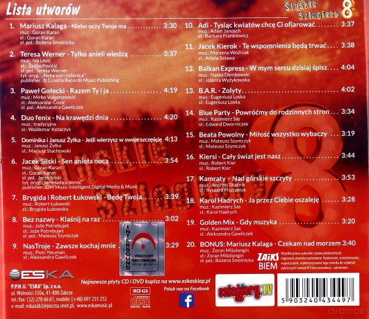Śląskie Szlagiery 8 [CD]