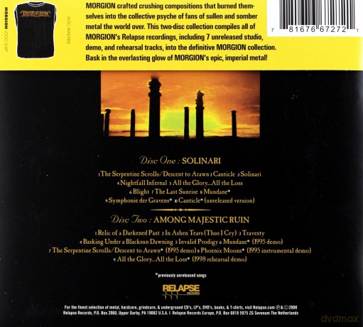 Morgion: The Relapse Collection (digipack) [2CD]