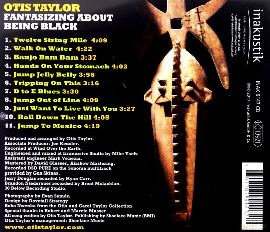 Otis Taylor: Fantasizing About Being Black [CD]