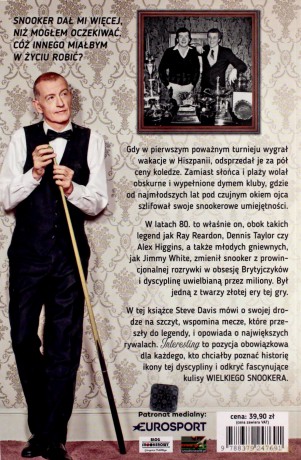 Steve Davis. Interesting. Autobiografia legendy snookera - Steve Davis [KSIĄŻKA]
