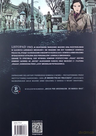 W imieniu Polski walczącej. Zamach na Kutscherę - Sławomir Zajączkowski [KOMIKS]
