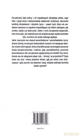Zarządzanie w płynnej nowoczesności [KSIĄŻKA]