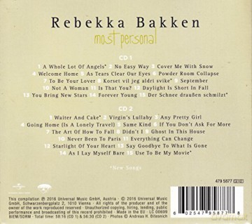 Rebekka Bakken: Most Personal [CD]