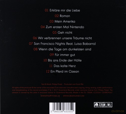 Philipp Poisel: Mein Amerika (digipack) [CD]