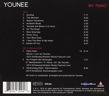 Younee: My Piano [2CD]