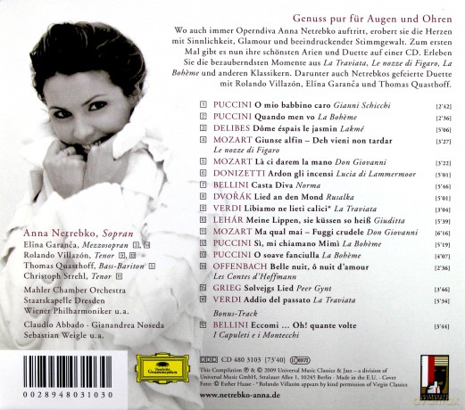 Anna Netrebko: Anna - The Best of Anna Netrebko [CD]