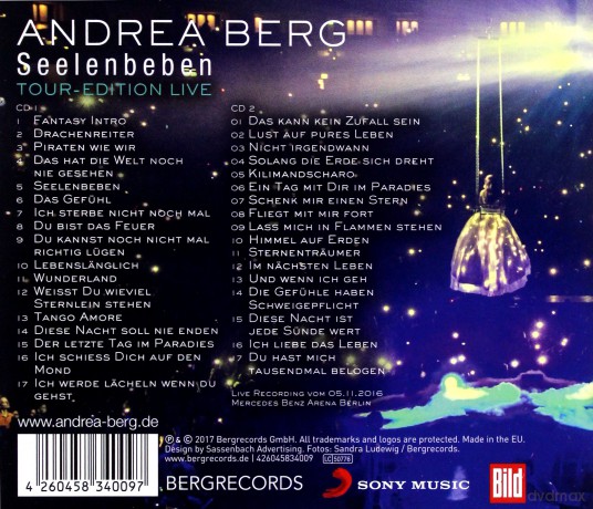 Andrea Berg: Seelenbeben-Tour Edition (Live) [2CD]