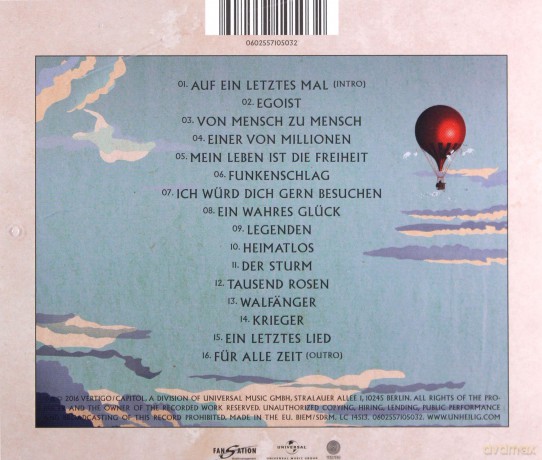 Unheilig: Von Mensch zu Mensch [CD]