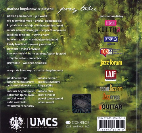 Mariusz Bogdanowicz: Przy Tobie [CD]