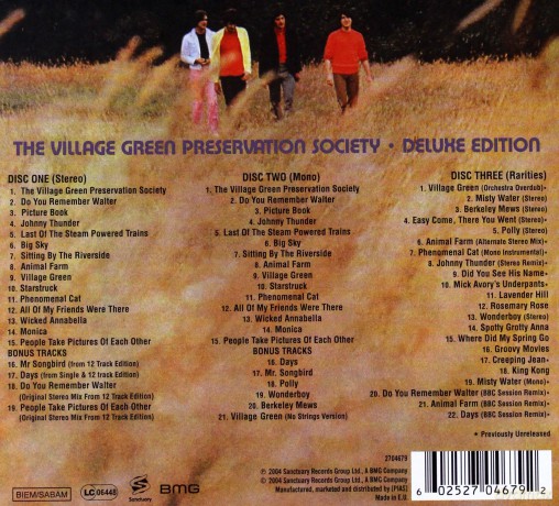 The Kinks: The Kinks Are The Village Green Preservation Society [2CD]