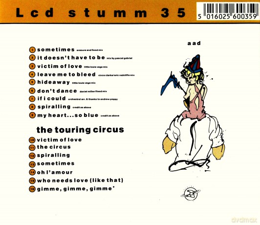 Erasure: The Two Ring Circus [CD]
