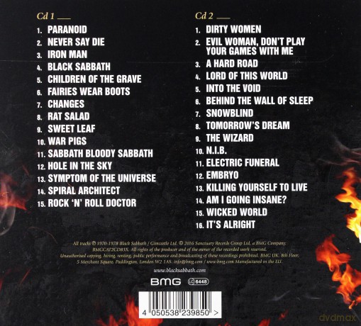 Black Sabbath: The Ultimate Collection (with Card Wallet Insert) [2CD]