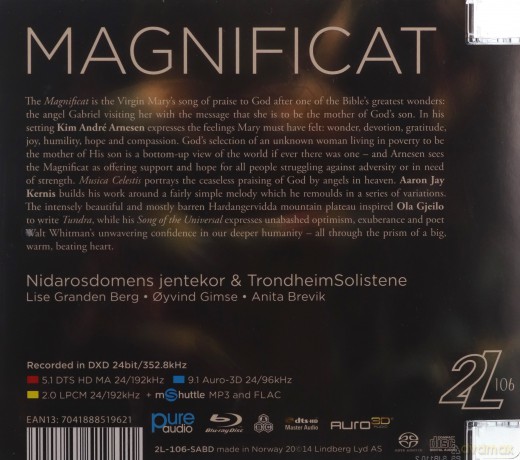 Nidarosdomens Jentekor: Magnificat [2xBlu-Ray]