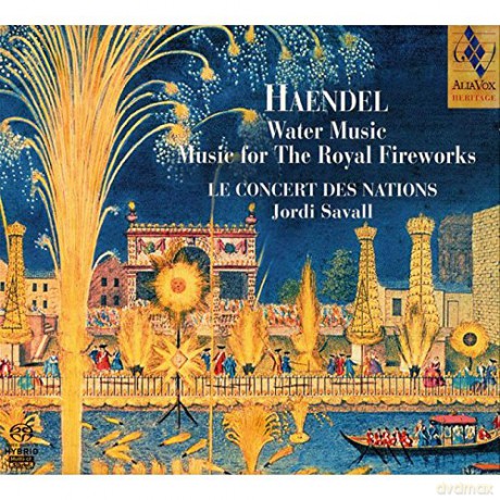 Jordi Savall: Wassermusik Feuerwerksmusik [SACD]