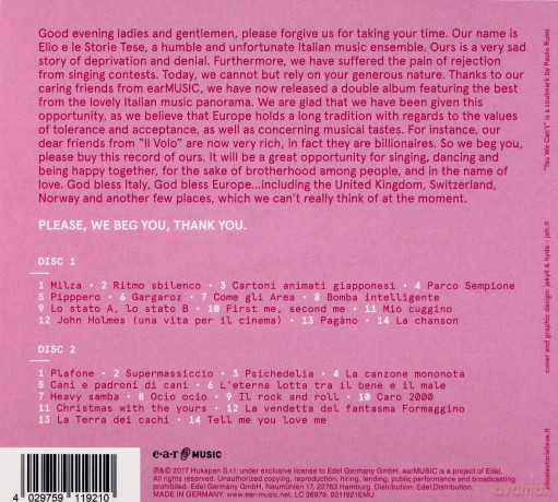 Eelst: Yes We Cant (digipack) [2CD]