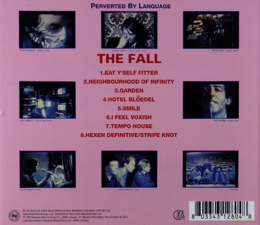 The Fall: Pervrted By Language [CD]