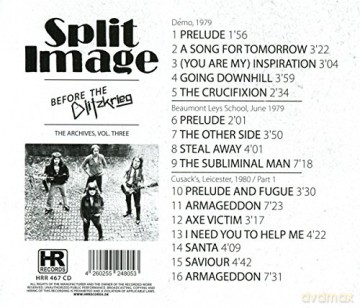 Split Image: Before the Blitzkrieg [CD]