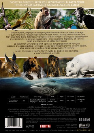 Sir David Attenboroug przedstawia: Łowcy / Opowieść o życiu (BBC) Pakiet [4DVD]