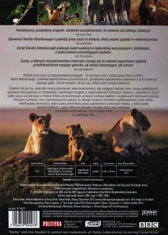 Sir David Attenboroug przedstawia: Łowcy / Opowieść o życiu (BBC) Pakiet [4DVD]