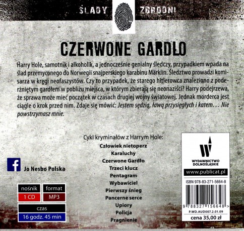 Czerwone gardło - Jo Nesbo [AUDIOBOOK]