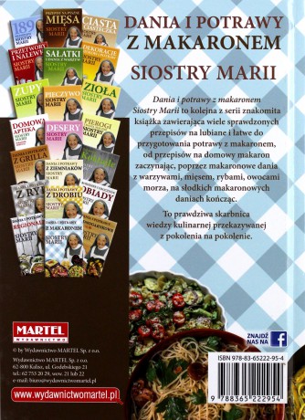 Dania i potrawy z makaronem siostry Marii - Maria Goretti Guziak [KSIĄŻKA]
