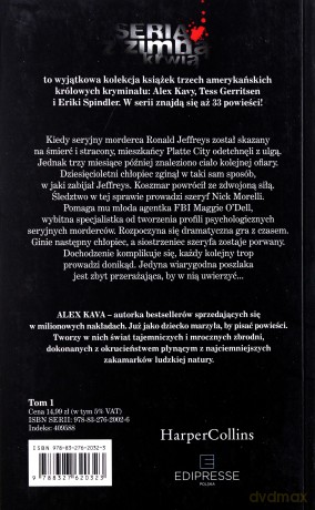 Dotyk zła z zimną krwią (Tom 1) - Alex Kava [KSIĄŻKA]