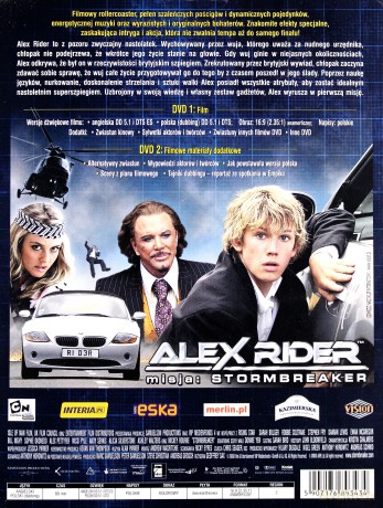 Alex Rider. Misja: Stormbreaker (+ Figurka) [2DVD]
