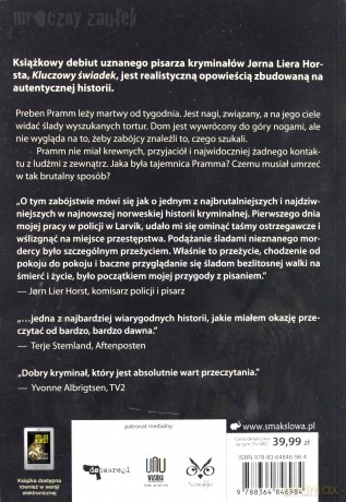 Kluczowy świadek - Jorn Lier Horst [KSIĄŻKA]