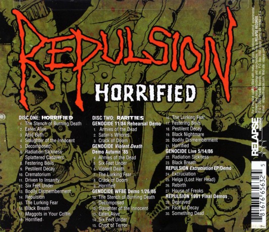Repulsion: Horrified [2CD]
