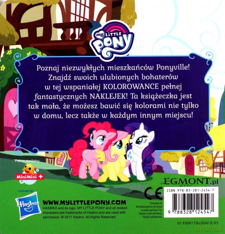 My Little Pony Moja kolorowanka - Agata Łabuda [KSIĄŻKA]