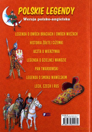 Polskie legendy. Wwersja polsko-angielska [KSIĄŻKA]