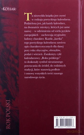 Rok Polski obyczaj i wiara - Zofia Kossak [KSIĄŻKA]
