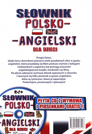 Słownik polsko-angielski dla dzieci [KSIĄŻKA]
