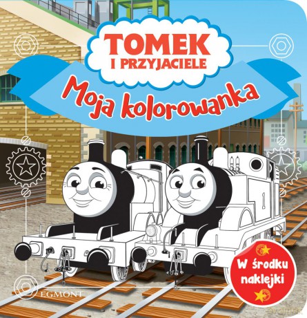 Tomek i Przyjaciele. Moja kolorowanka [KSIĄŻKA]