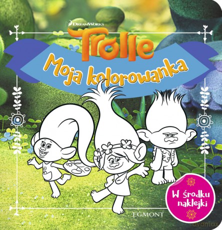 Trolle. Moja kolorowanka - Agata Łabuda [KSIĄŻKA]