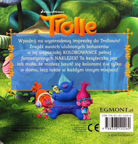 Trolle. Moja kolorowanka - Agata Łabuda [KSIĄŻKA]