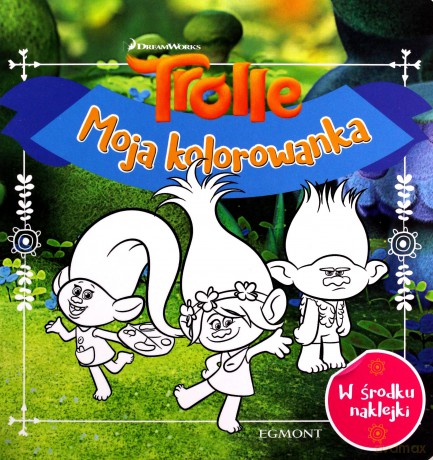 Trolle. Moja kolorowanka - Agata Łabuda [KSIĄŻKA]