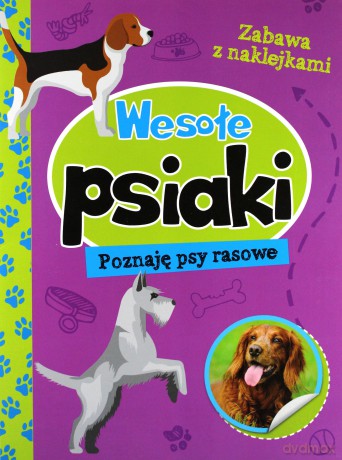 Wesołe psiaki. Poznaję psy rasowe [KSIĄŻKA]
