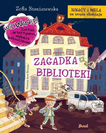 Zagadka biblioteki. Ignacy i Mela na tropie złodzieja - Zofia Staniszewska [KSIĄŻKA]