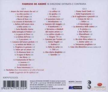 Fabrizio De Andre\': In Direzione Ostinata E Contrari [3CD]
