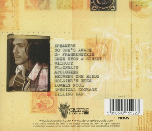 Jack Savoretti: BETWEEN THE MINDS [CD]