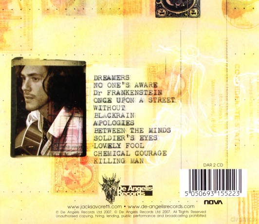Jack Savoretti: BETWEEN THE MINDS [CD]