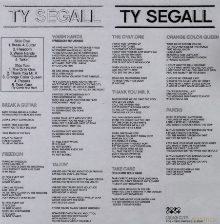 Ty Segall: Ty Segall [CD]
