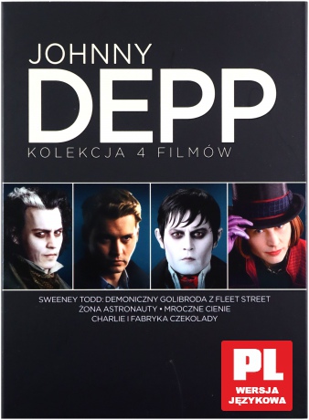 Johnny Depp Kolekcja [4DVD]