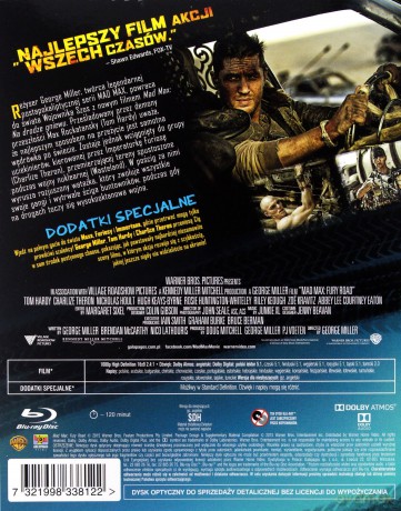 Mad Max: Na drodze gniewu Wydanie Specjalne z Komiksem [Blu-Ray]