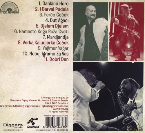 Barcelona Gipsy Klezmer Orchestra: Balkan Reunion [CD]